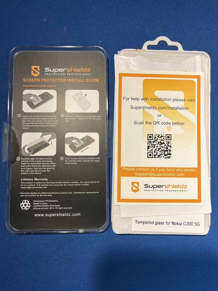 One Vidrio Templado Nokia G 300 5G Teléfono Protección Pantalla ✨ Nuevo✨ Foto 2 de 4