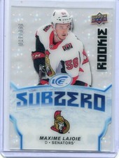 2018-19 Upper Deck UD Ice Subzero Rookies Maxime Lajoie Rookie 917/999