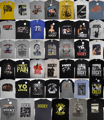 Rocky Movie Apollo Creed Creed Mickey Rocky Balboa Boxing T-Shirt