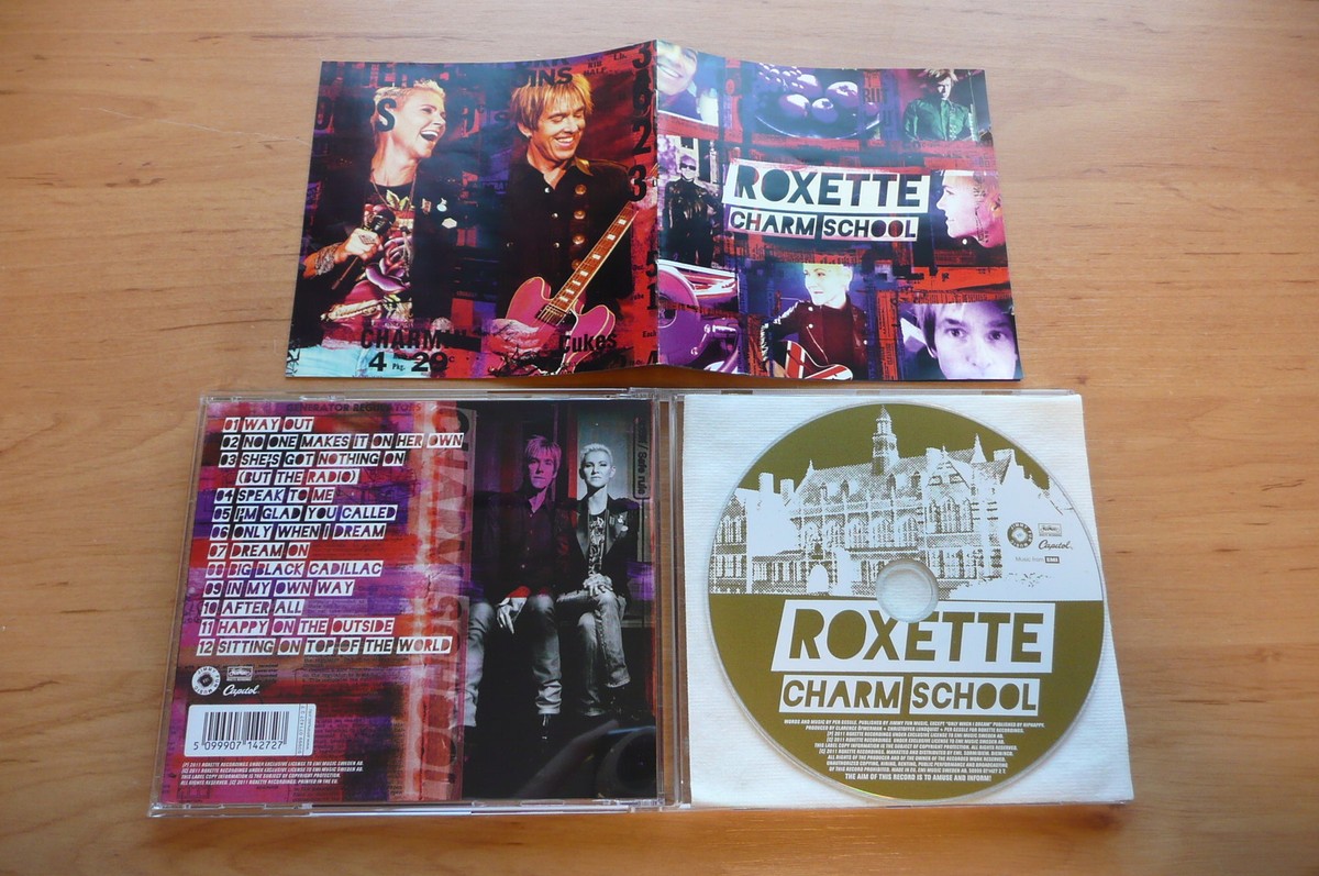 CD ROXETTE - CHARM SCHOOL / CAPITOL RECORDS 2011 / POP ROCK SWEDEN
