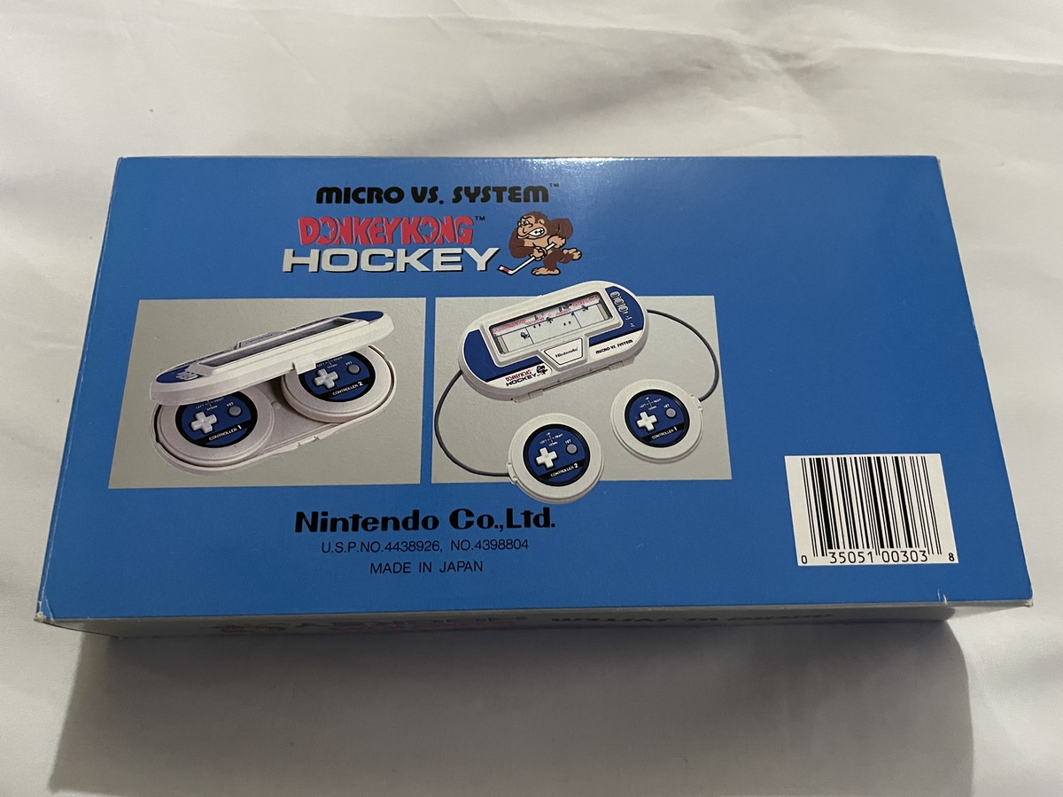NINTENDO Game Watch Donkey Kong Hockey Micro vs System English ver