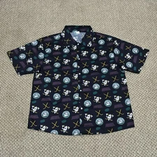 ANAHEIM MIGHTY DUCKS Hawaiian Style Shirt XL SGA 1/31/24 retro Vida Divina
