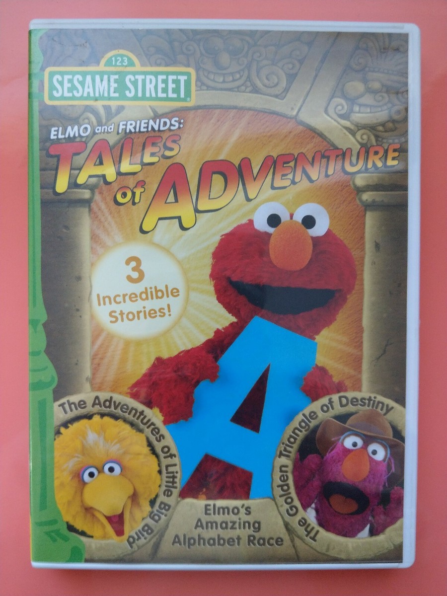 Sesame Street Elmo & Friends -Tales of Adventure (DVD, 2009) Like