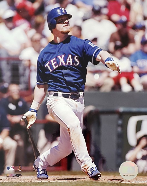 Hank Blalock Officially Licensed MLB 8x10 Color Photo eBay