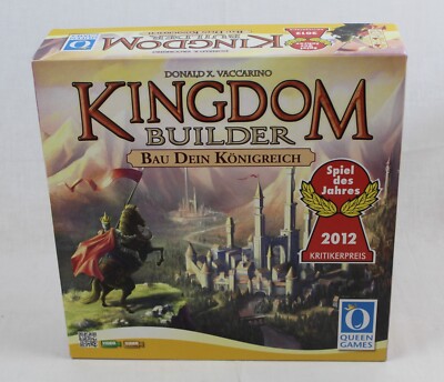 Kingdom Builder Bau Dein Königreich Queen Games Spiel d. Jahres 2012 teilw. OVP