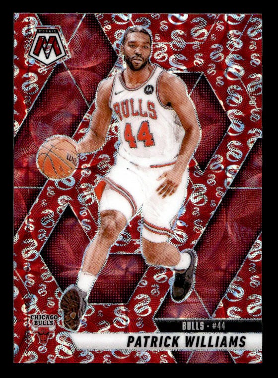 2024-25 Panini Mosaic Patrick Williams SSP Year of the Snake #48 Bulls CASE HIT!