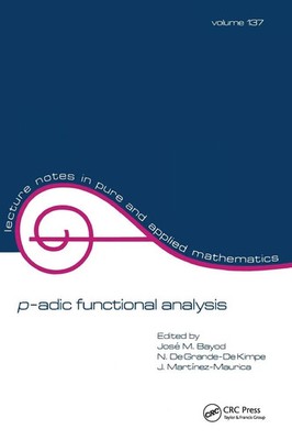 p-adic Function Analysis | Jose M. Bayod | Buch | Einband - fest (Hardcover)