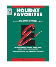 Essential Elements Holiday Favorites: Baritone T.C. Book with Online Audio