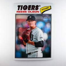 2026 Topps Heritage #71 Reese Olson Chrome