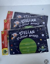 Stellar Student Award - Teacher Studies Papers Lot Of 3 Recognition Supplies