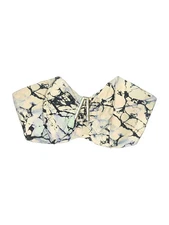 FIGLEAVES Women Ivory Swimsuit Top L