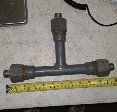 3/4''x 3/4''x3/4'' Steel To Pex Gas Tee