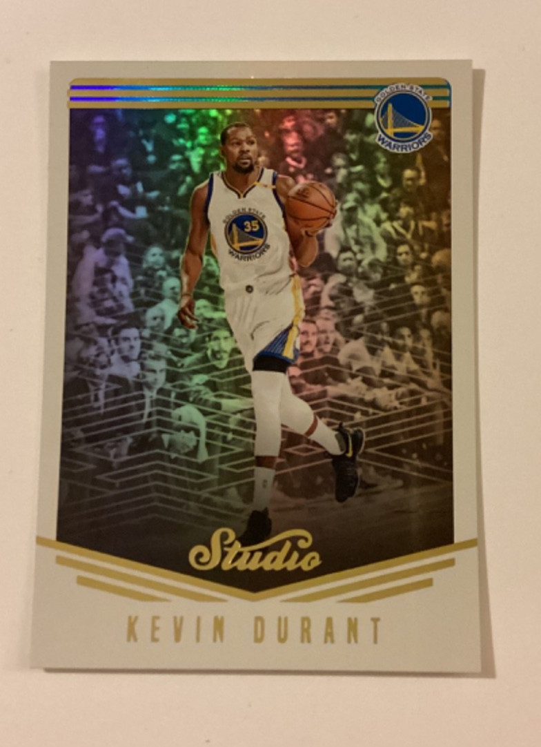 2016-17 Panini Studio Kevin Durant #5 Golden State Warriors