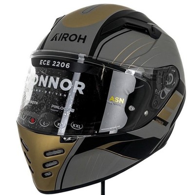 Airoh Connor Achieve Bronze Matt Integralhelm Rennrad M Grafikdefekt