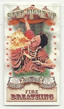 2011 Allen & Ginter Mini Step Right Up Fire Breathing SRU2