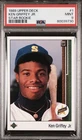 1989 Upper Deck ⚾️🔥 #1 Ken Griffey Jr RC Rookie Card PSA 9 Mint! Mariners HOF!