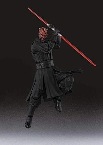 Boneco de ação S.H.Figuarts Star Wars Darth Maul 140mm PVC ABS Bandai Japão presente - Imagem 3 de 4