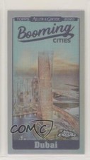2020 Allen & Ginter Chrome Mini Booming Cities Dubai United Arab Emirates 07qr