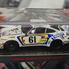 Spark 1:43 Porsche 911 1974 rsr Le Mans, resin car model