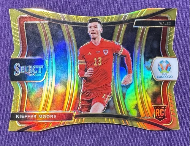 2020 Panini Select UEFA EURO Kieffer Moore Gold /10 Wales #126 RC