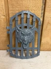 VINTAGE HE-MAN MOTU 1983 SNAKE MOUNTAIN WOLF GATE DOOR ORIGINAL PART