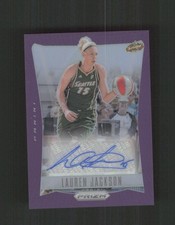 2024 Prizm WNBA #TB-LJ Lauren Jackson Throwback Signatures AUTO Purple #/49