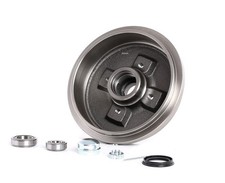 RIDEX 123B0152 Bremstrommel Ø200mm Hinten für VW GOLF II (19E, 1G1) GOLF III