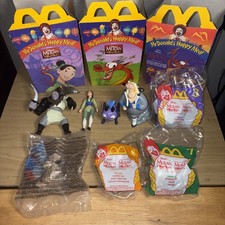 McDonald s Mulan Happy Meal Toys Lot of 8 3 Boxes Disney Vintage 1998