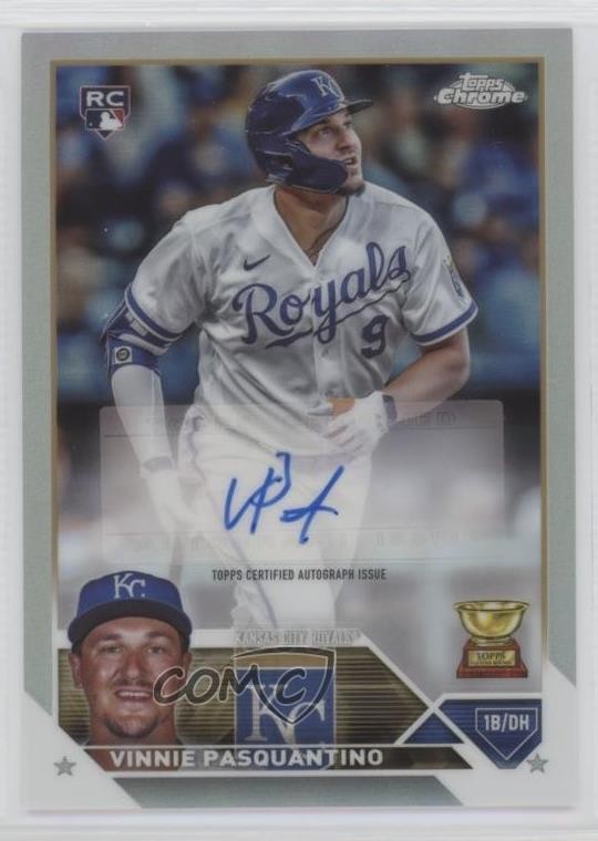 2023 Topps Chrome Update Refractor 5/499 Vinnie Pasquantino #AC-VP Auto g1k