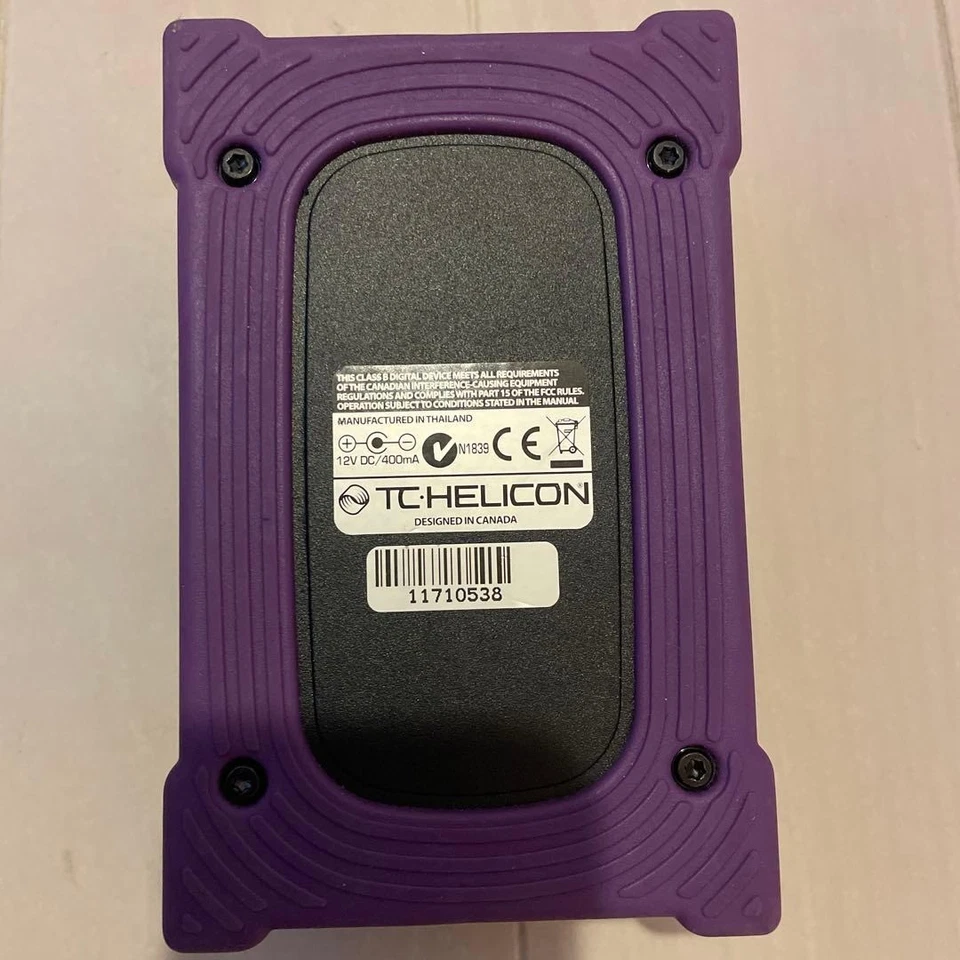 TC‑Helicon VoiceTone X1 Vocal Effects Pedal – Megaphone & Distortion Stompbox - Image 4 of 4