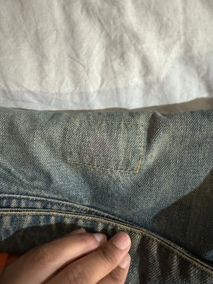 Helmet Lang Jean Jacket - Image 3 of 4