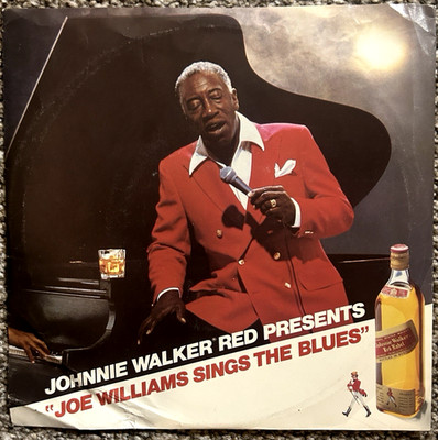 Joe Williams Sings The Blues Delos 7  45 JOHNNIE WALKER RED Sent For You NM