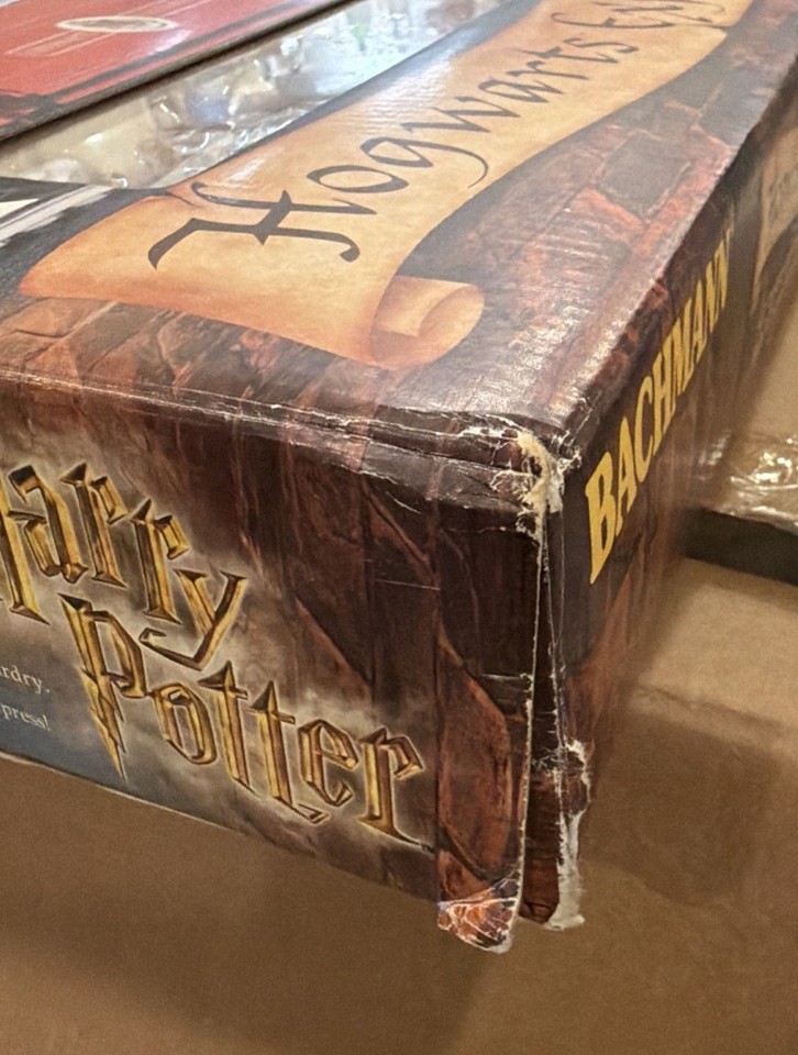 Harry Potter Bachmann 2002 Hogwarts Express Train Complete NIB (Slight ...