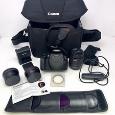 Canon EOS Rebel T6 Digital Camera w Bag, Batt...