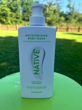 Native Moisturizing Shea Butter 24hr Free Body Wash 18 fl oz Lemon Balm  Bamboo