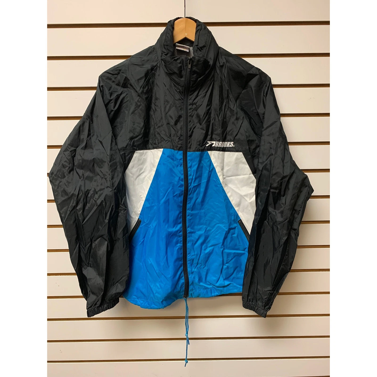 Vintage brooks windbreaker jacket size medium 1990s 80s