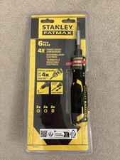Stanley Fat Max Power Assisted Screwdriver 6 Piece Set Hand Tool Set Hand Tools