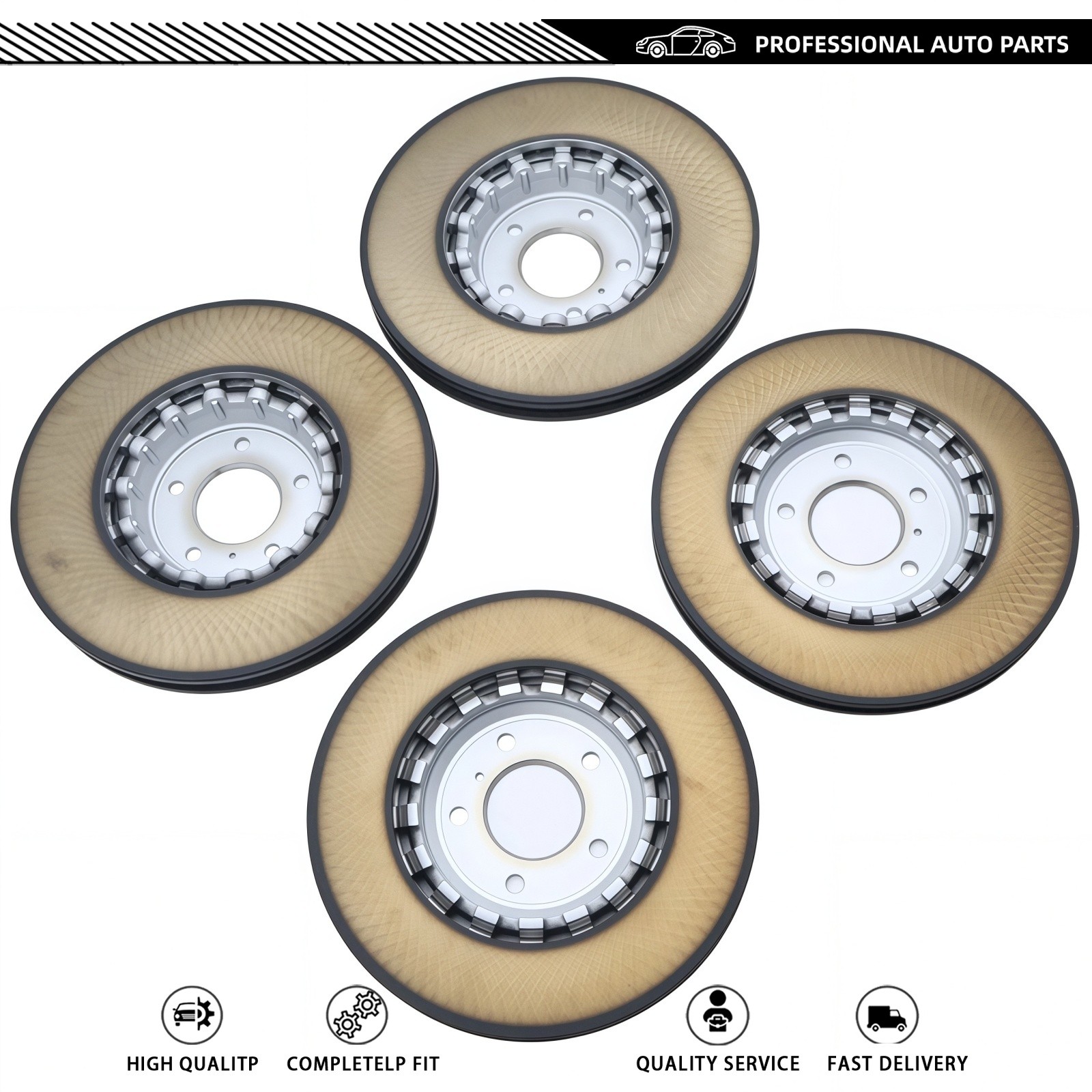 Bentley Bentayga Speed 2016-2023 Front Brake discs 2 pcs P/N 4M0615601N
