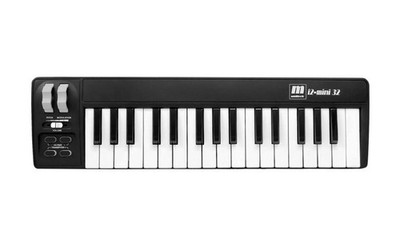 MIDITECH i2Mini32 Mini 32-Key MIDI Keyboard Black
