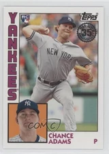 2019 Topps 1984 Topps Baseball Chance Adams #T84-97 Rookie RC