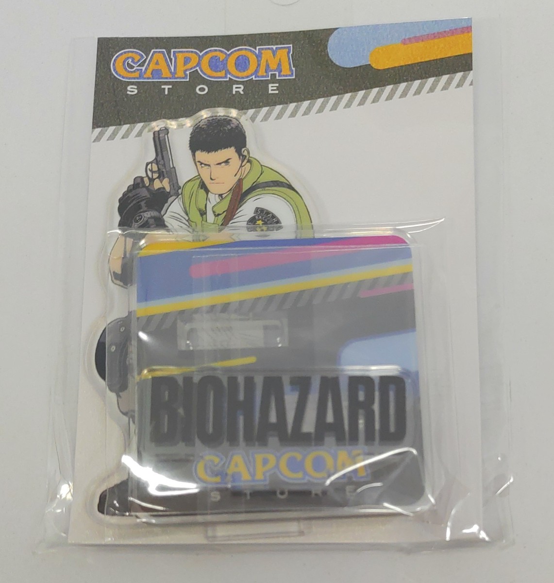 Biohazard Resident Evil Chris Redfield Acrylic Stand Main Visual