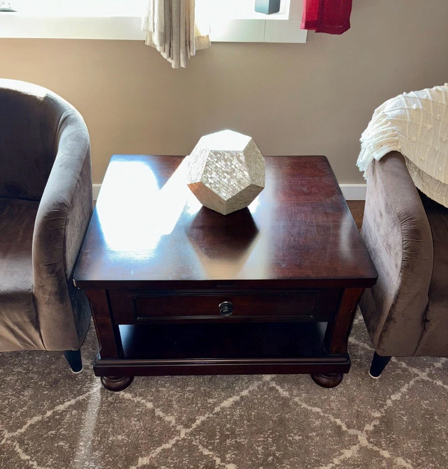 Solid Wood Coffee Table - Image 2 of 4