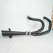 Harley Davidson Sportster Sposta Exhaust muffler Super Trapp Processed 