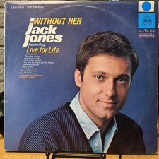 Jack Jones w/Marty Paich-Without Her-RCA Victor LSP-3911 GERMAN LP