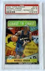 2002 TOPPS CHROME MICHAEL JORDAN COAST TO COAST - REFRACTOR #CC8 PSA 9