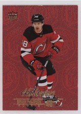 2024-25 Upper Deck Fleer Ultra Medallions Ruby Red 33/50 Brian Halonen #M-30 4om
