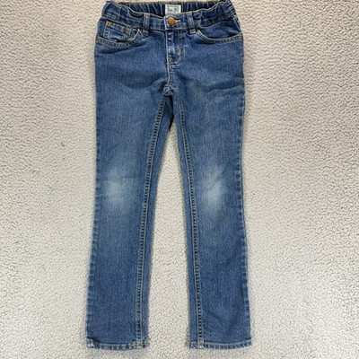 Est. 89 Place Blue Girls Size 8 Skinny Stretch Adjustable Waist Denim Jeans