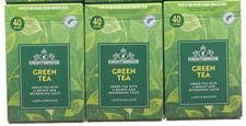 Knightsbridge Green Tea 120 Bags Delicate & Light Rainforest Alliance Certified 0.07 per strip