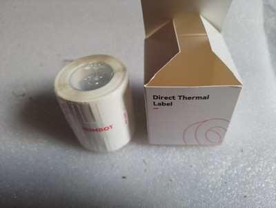 NIIMBOT Thermoetiketten Klebeetiketten Etiketten 50x30mm weiß für B1 B21 B3S