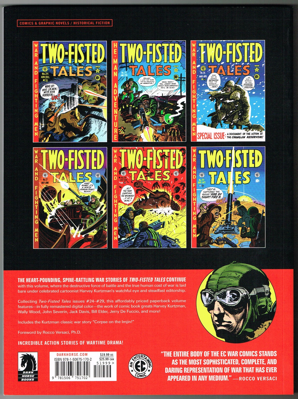 The EC Archives: Two-Fisted Tales Volume 2 DARK HORSE PAPERBACK New  and Unread